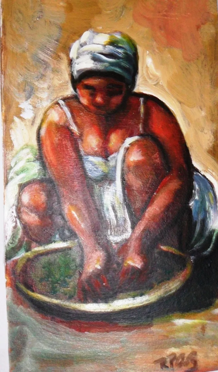 SELECCIONANDO CAFÉ, artwork by Rosa María Brenes