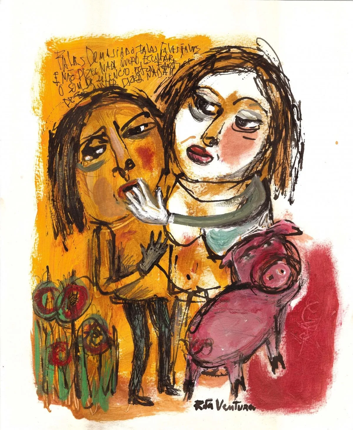 Small talk, œuvre de Rita Ventura