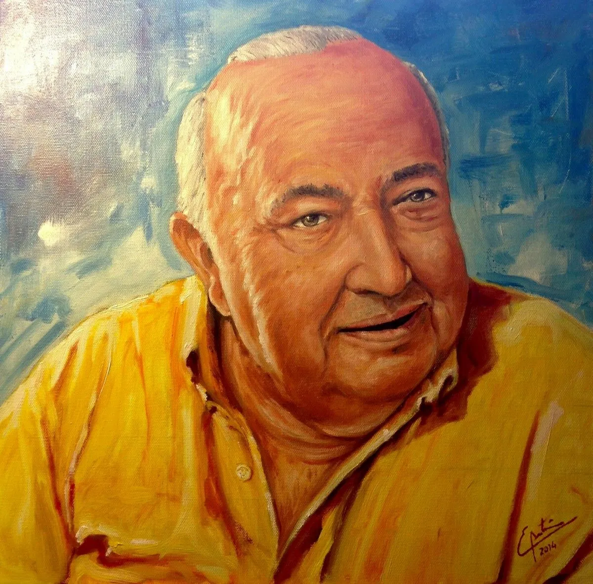 Portrait "My father", artwork by EDUARDO BATAN
