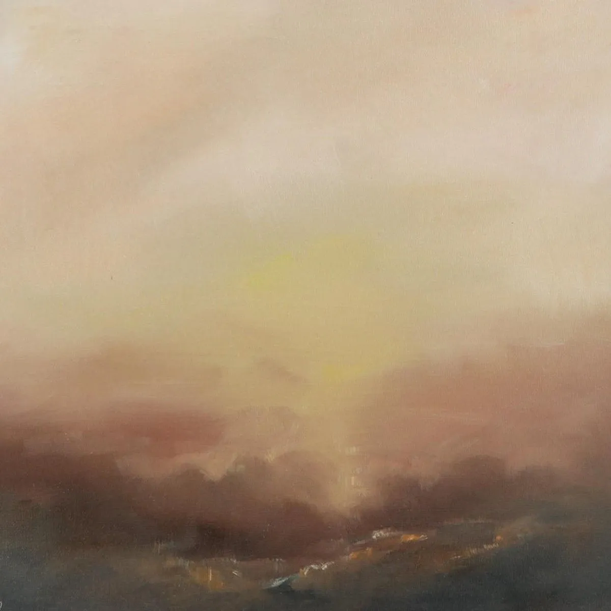 Coffee Morning Light, artwork by Rebecca Manns