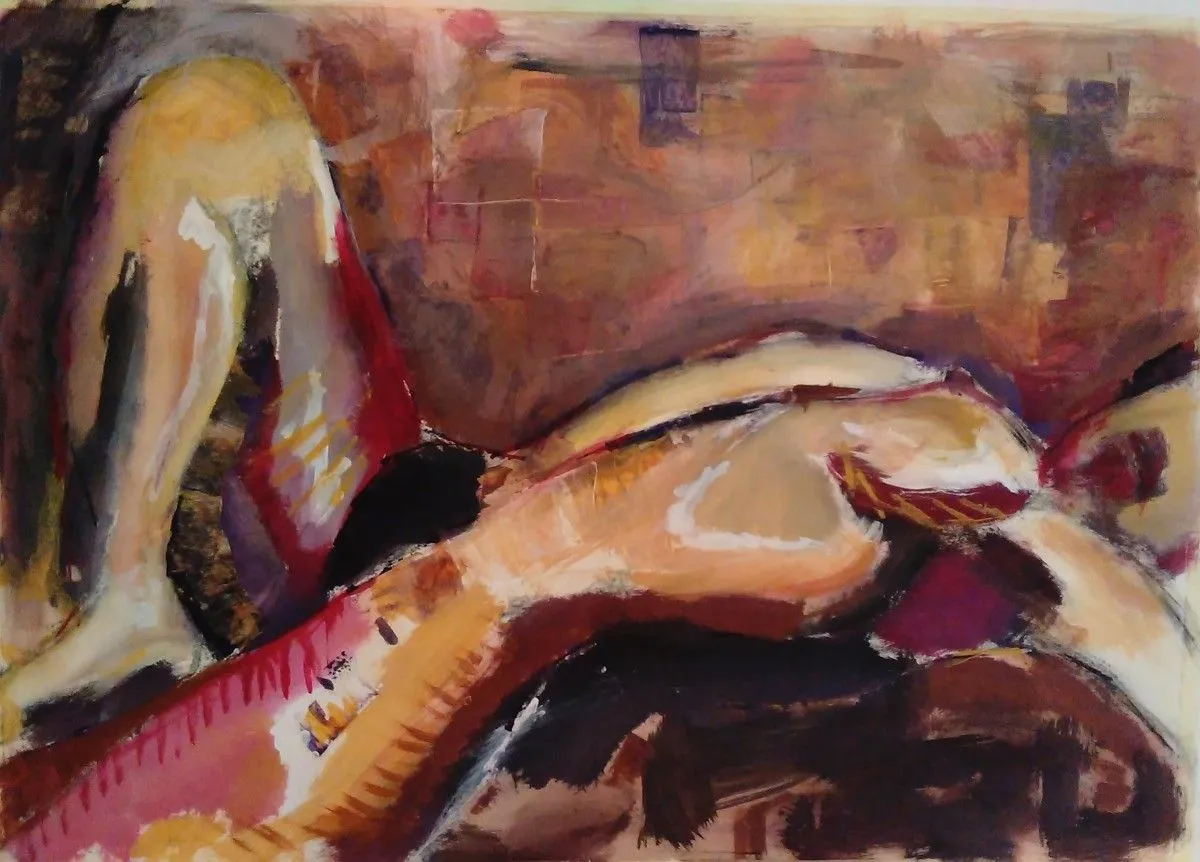 Nude, Langour, œuvre de Kenneth Friend
