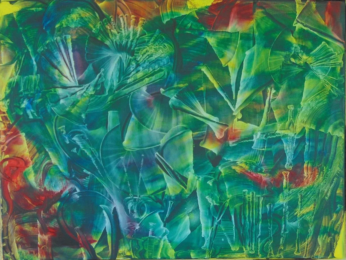 N°90, œuvre de Bernard Waechter