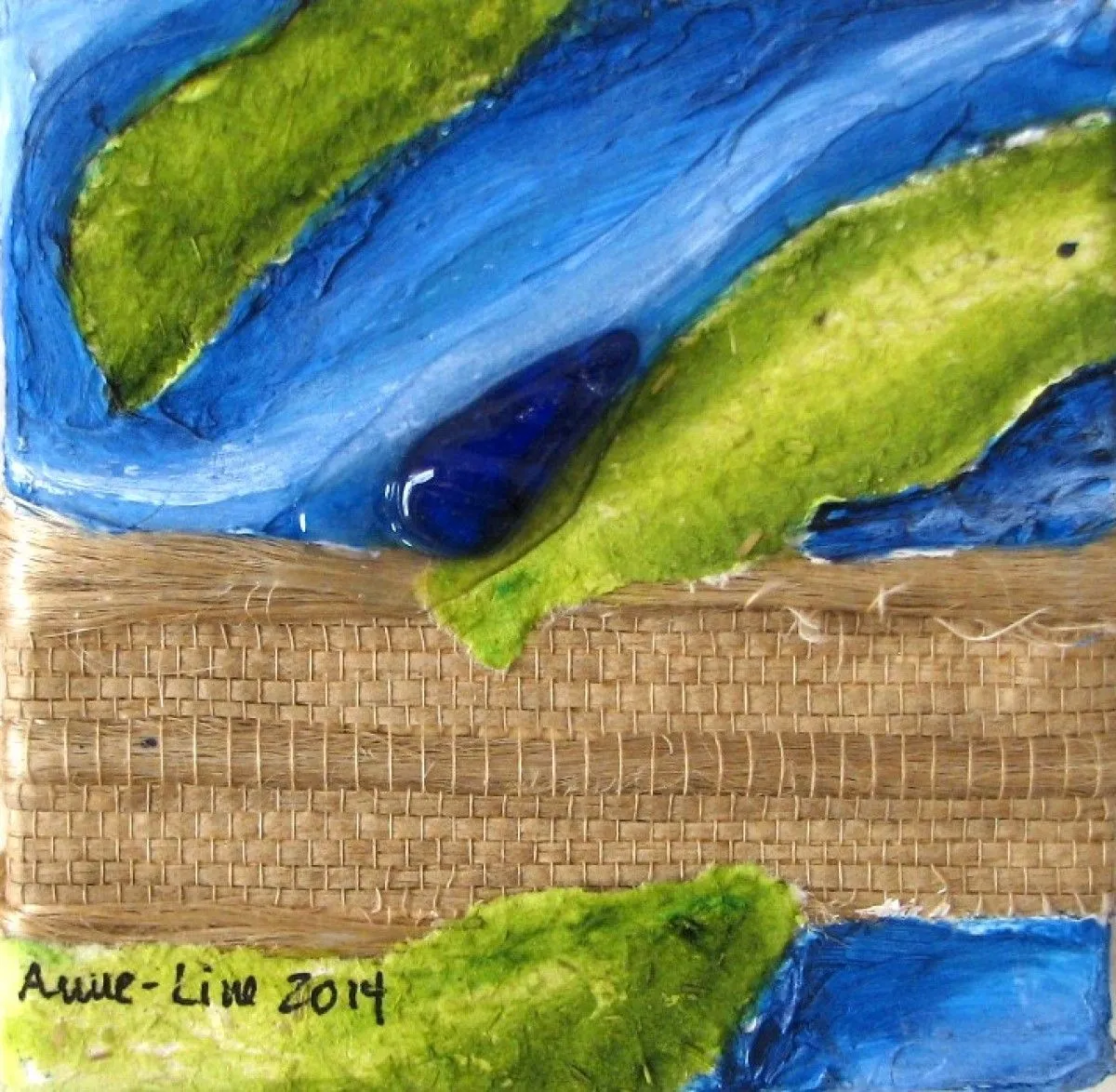 Le repos, œuvre de Anne-Line Schoovaerts