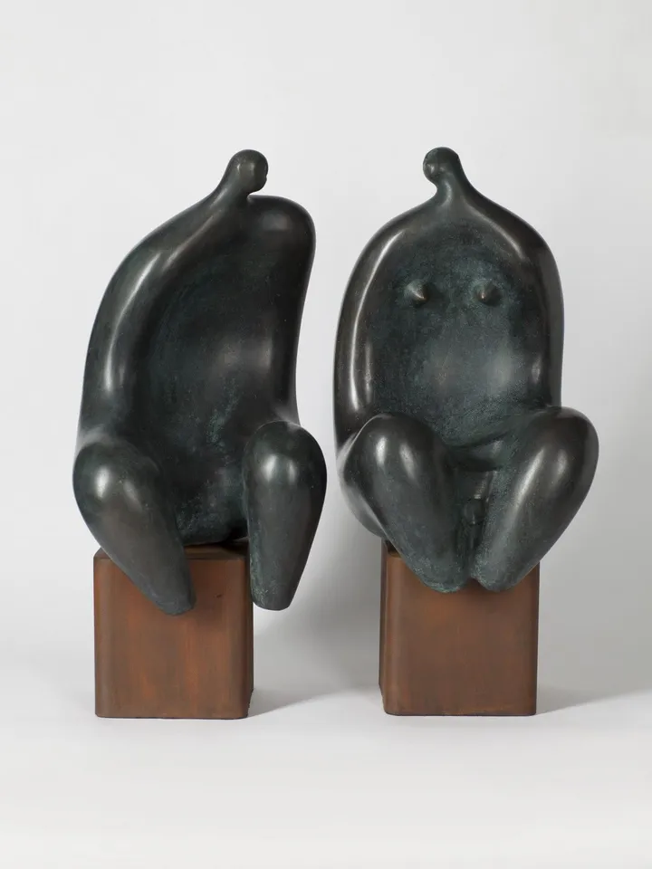EVENING (diptych), œuvre de TARAS LEVKO