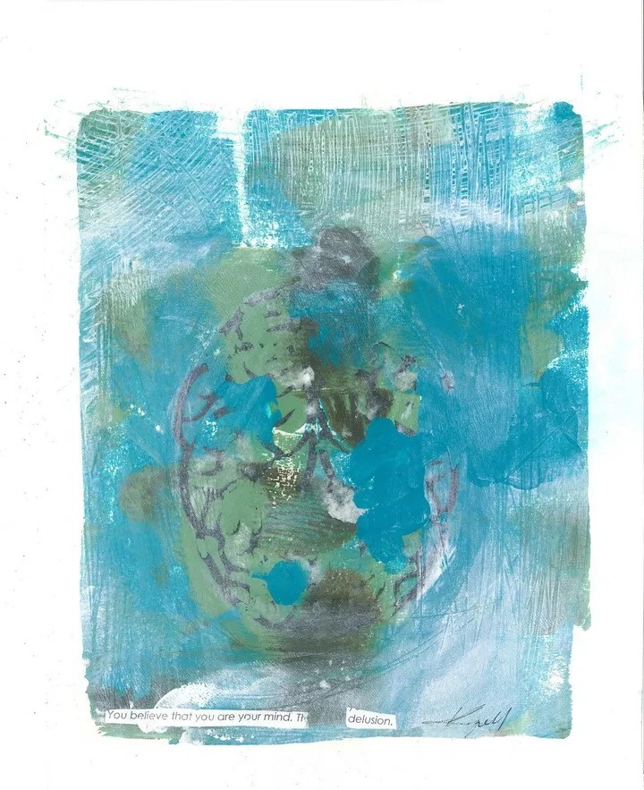 mindfluid, artwork by magdalene kourti