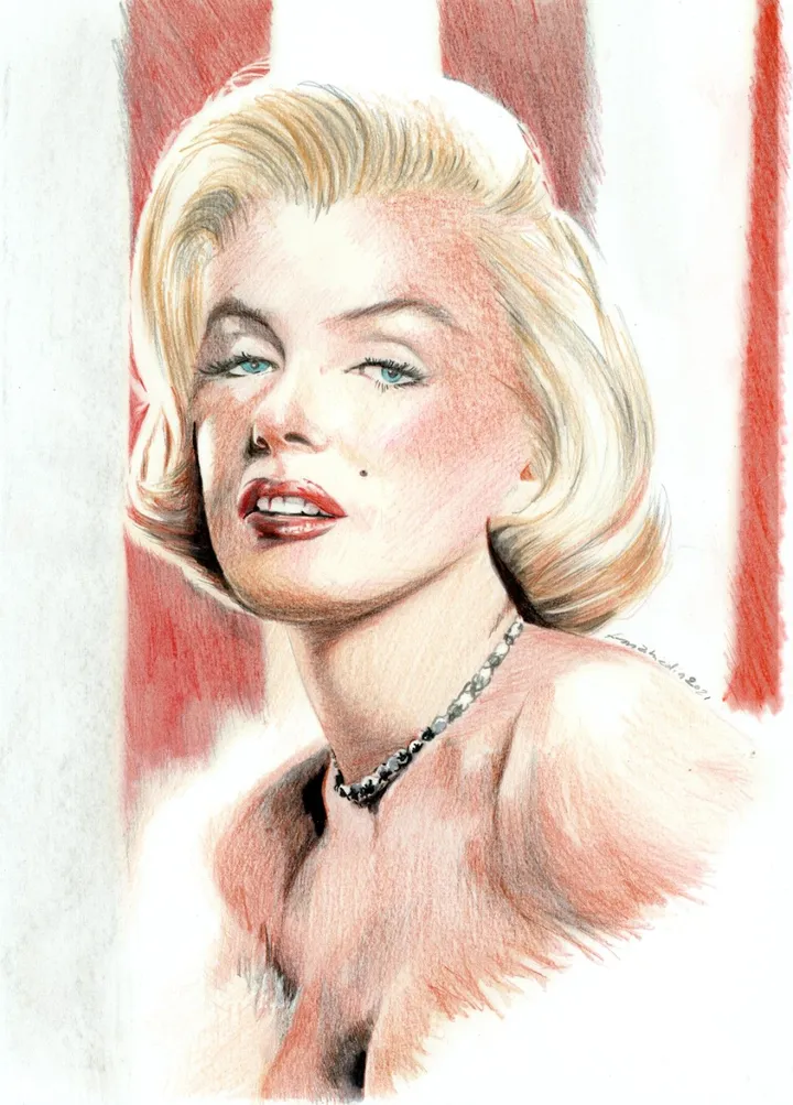 crayons de couleur, pastel, aquarelle, artwork by Farid Mahiedine