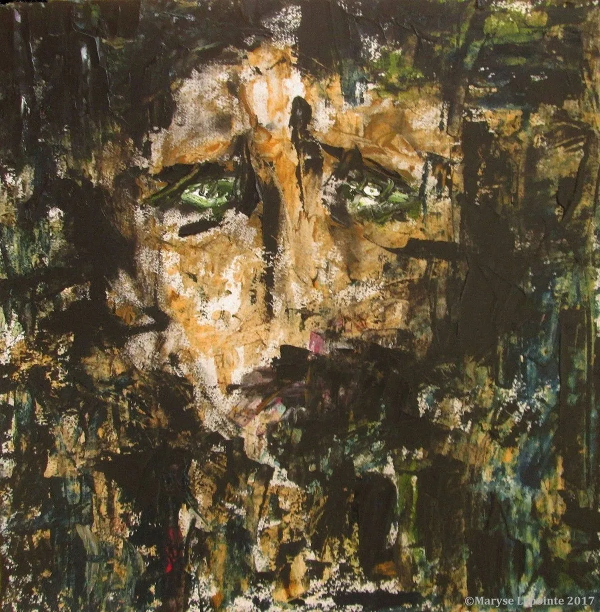 État d'âme, 4 mai 2017 (vendu), œuvre de Maryse Lapointe