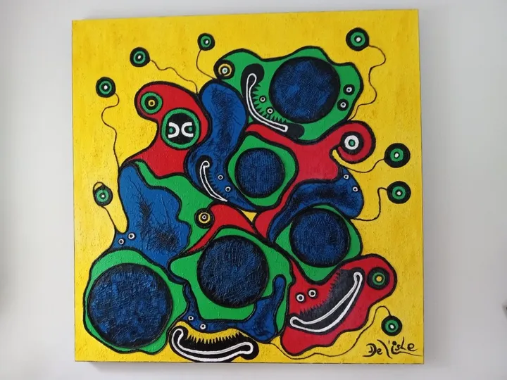 La récréation, artwork by Jean-pierre Delisle