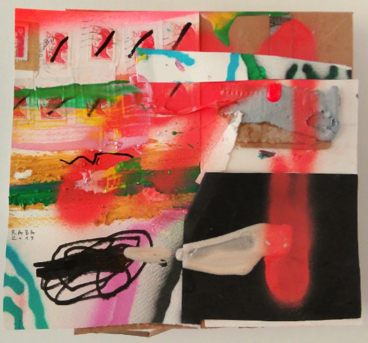WALLAB, artwork by MICHEL RABANELLY