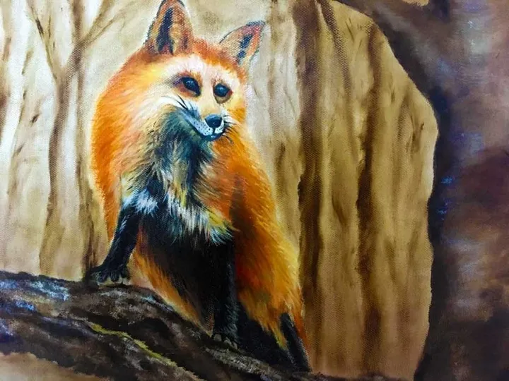 maitre renard, œuvre de Jacqueline Ropers