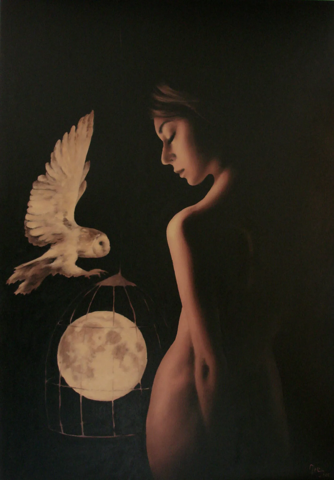 In conversation..., artwork by doru cristian deliu