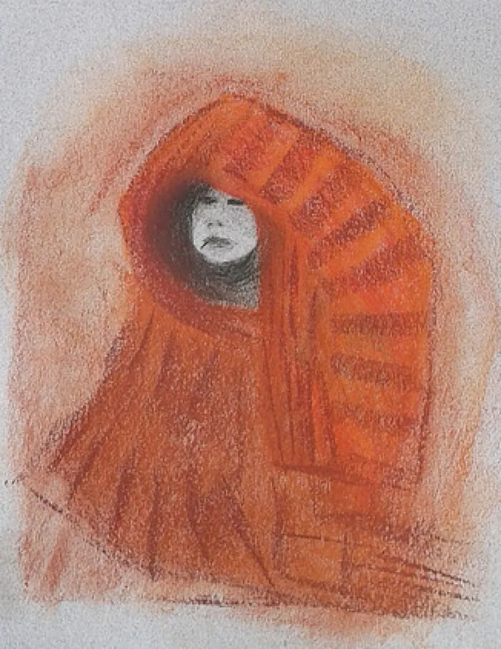 Amérindienne, artwork by Nathalie BANZET