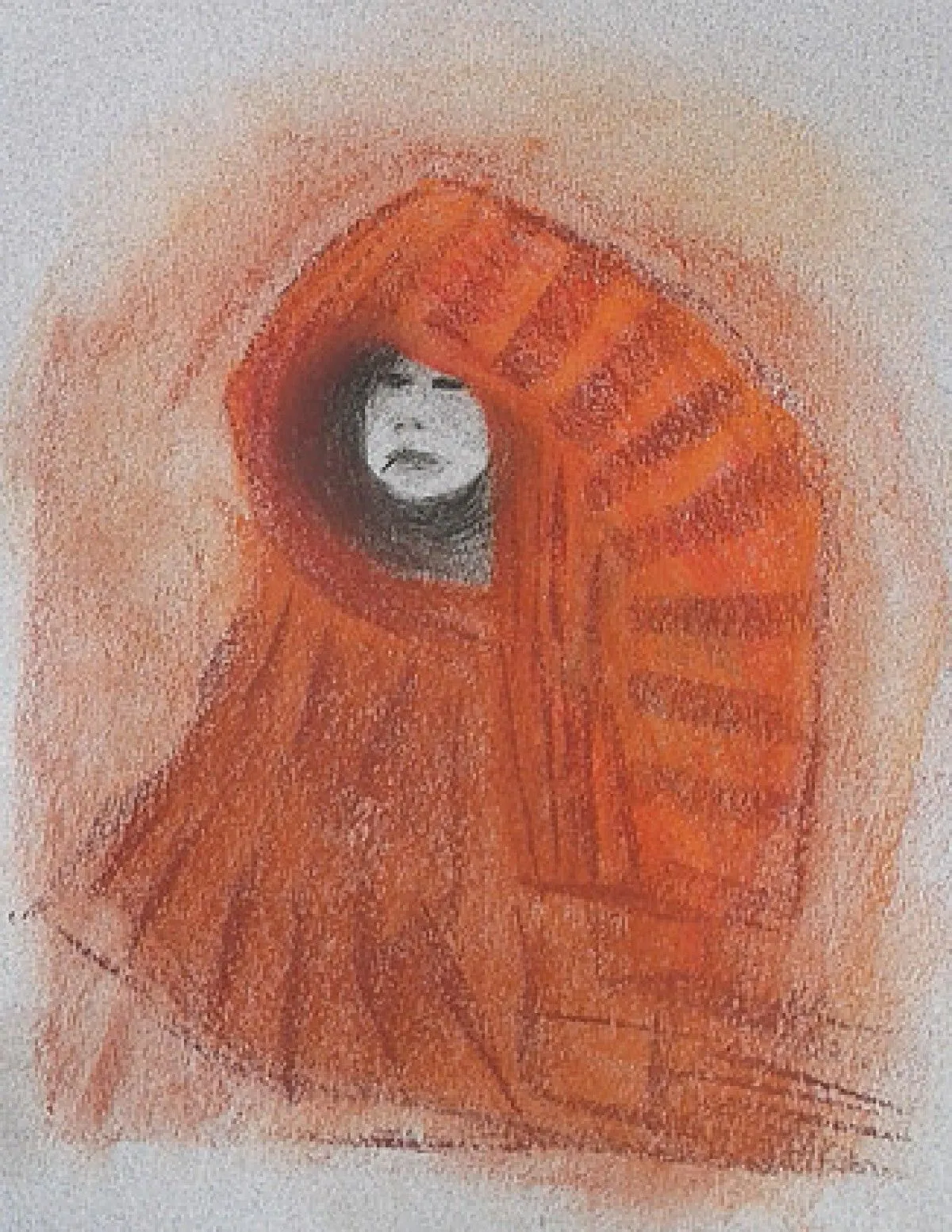Amérindienne, œuvre de Nathalie BANZET