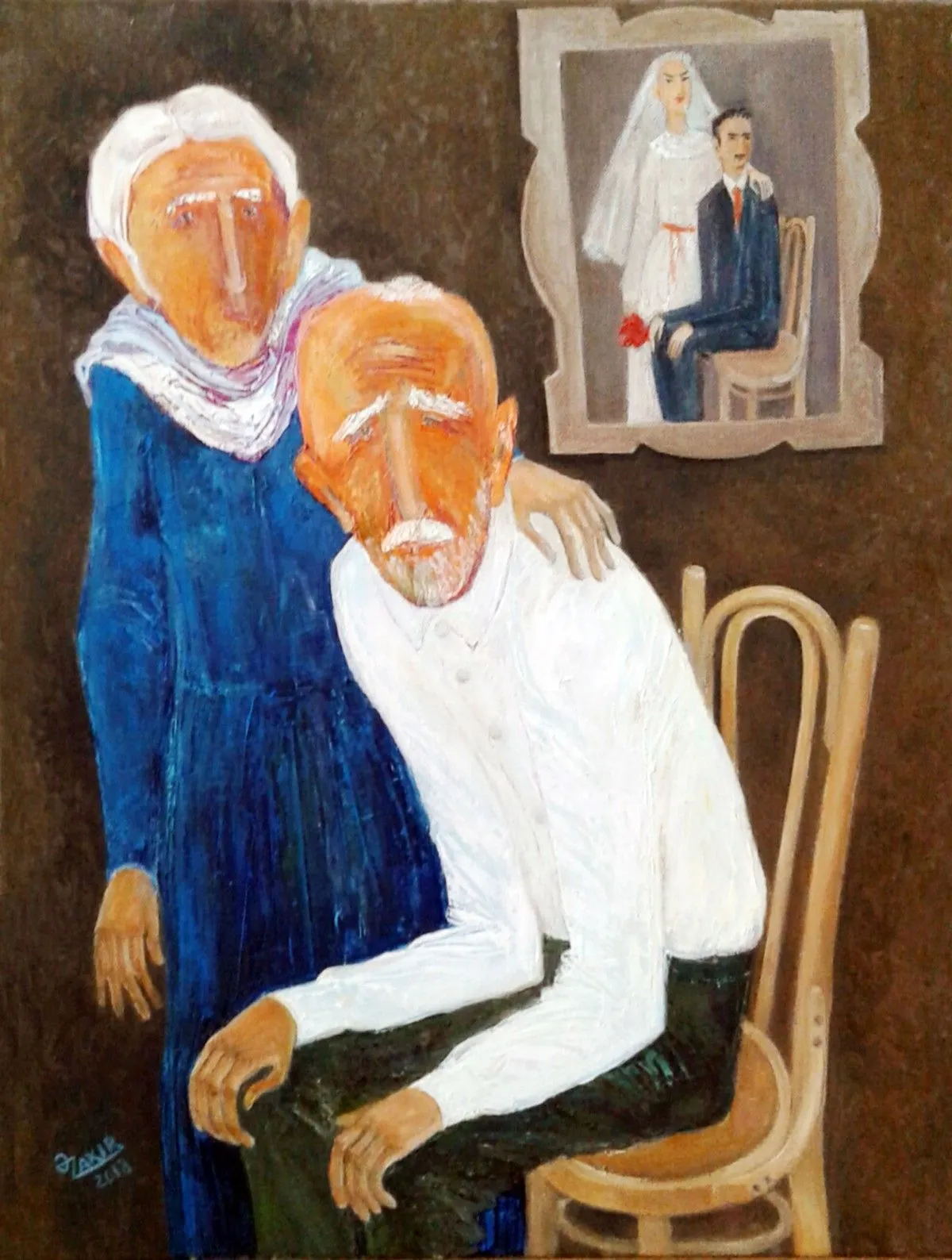 A LIFE, artwork by ZAKIR AHMEDOV