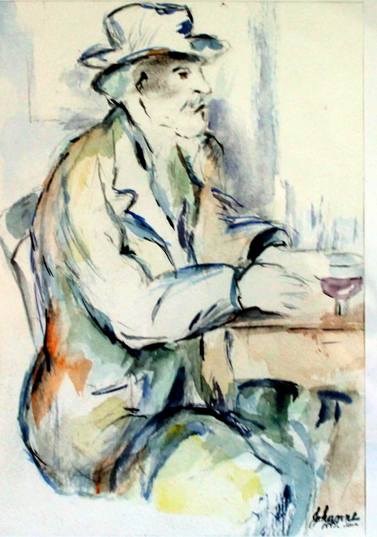 Louis, œuvre de Johanne Hebert Coulombe
