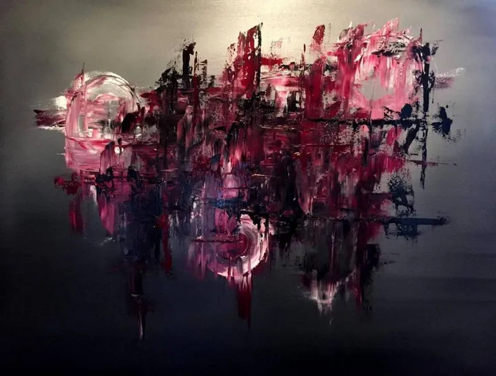 illusion, œuvre de Peinture Melanie