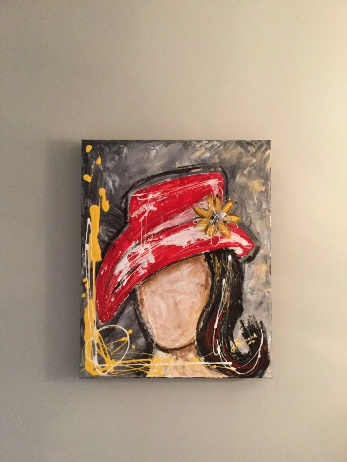 Miss per, artwork by Joannie Raymond