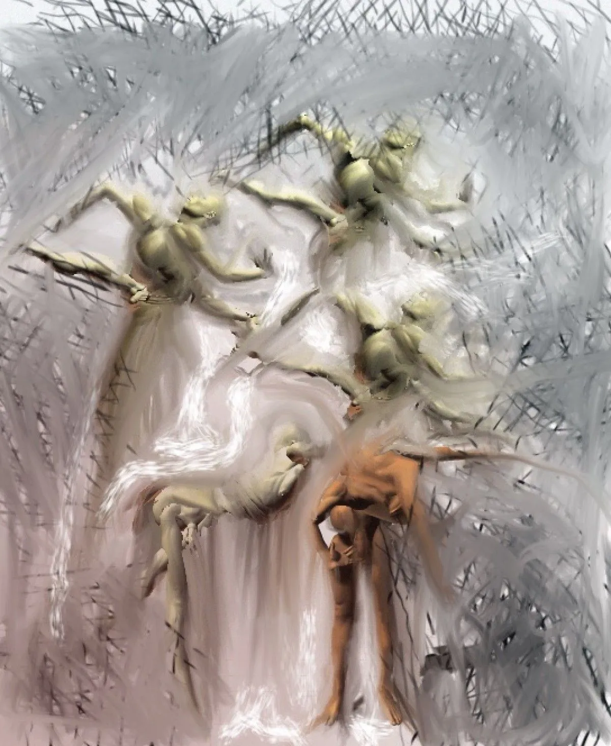 figuras, œuvre de Fausto Cantu