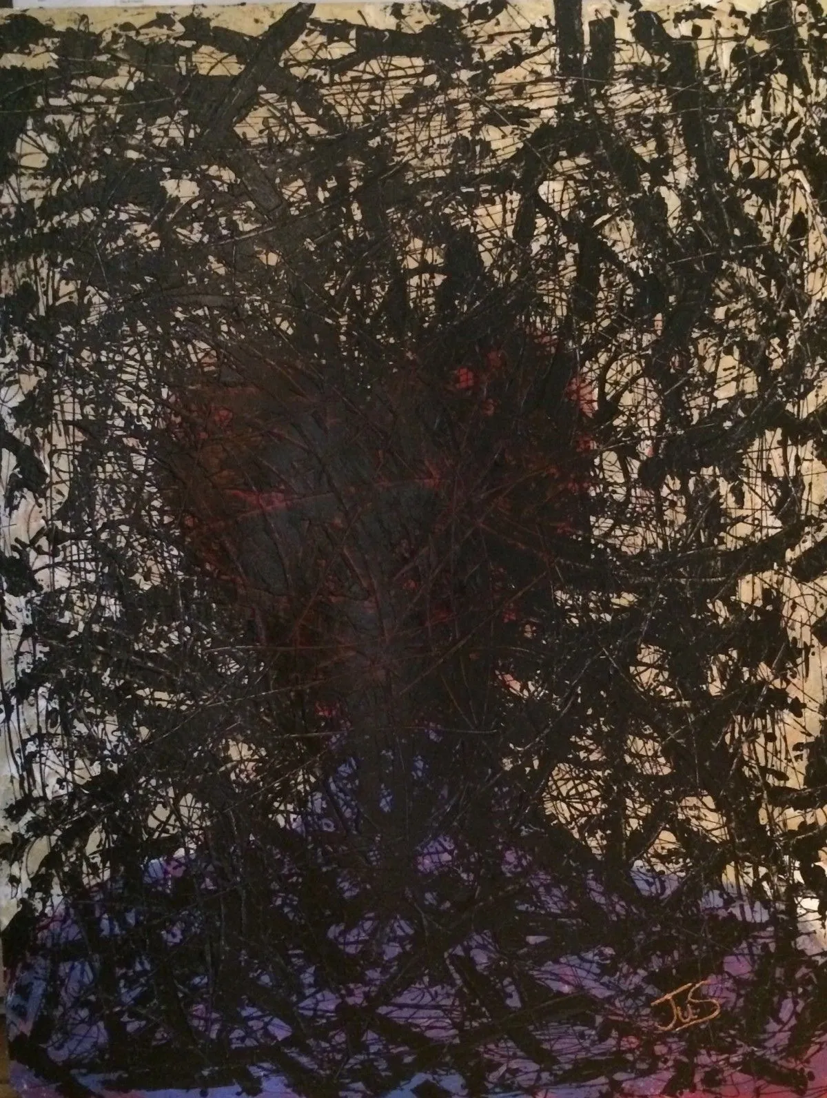 Tourmente, artwork by Judith St-Onge