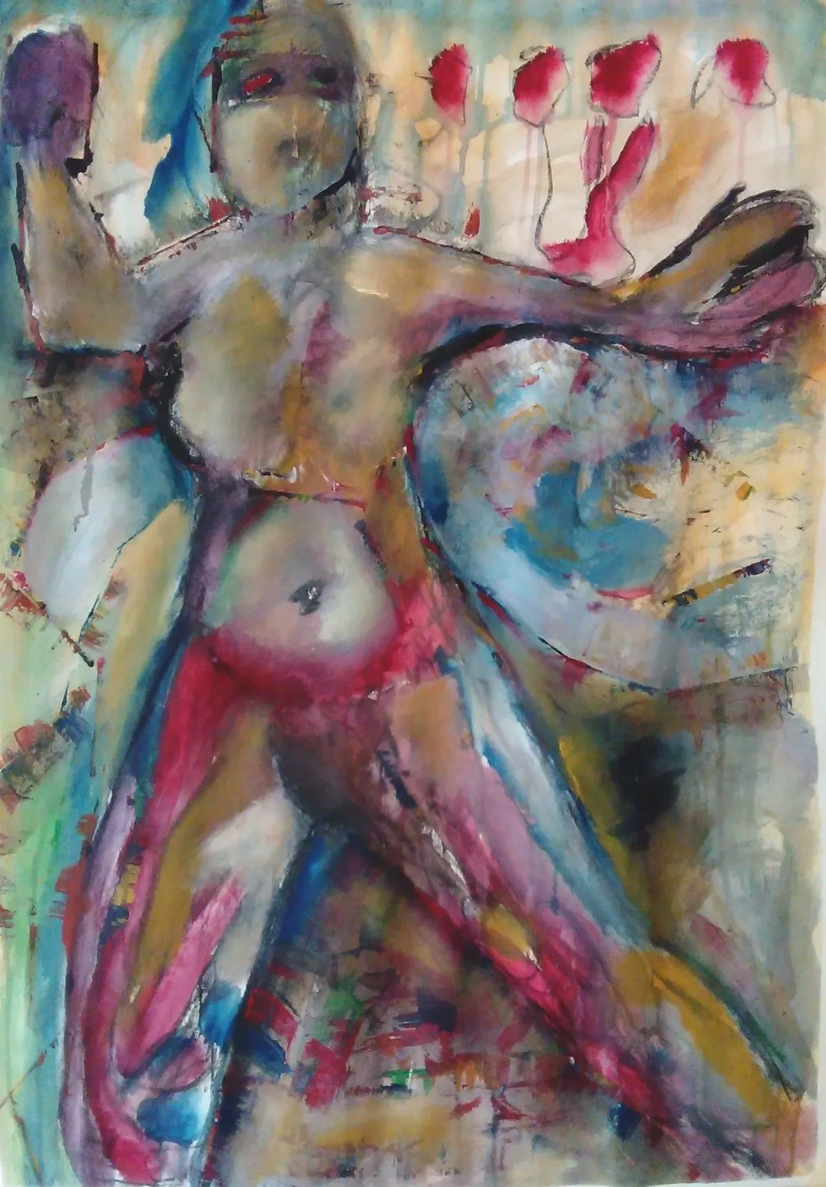 Europa in the Streets, artwork by Kenneth Friend