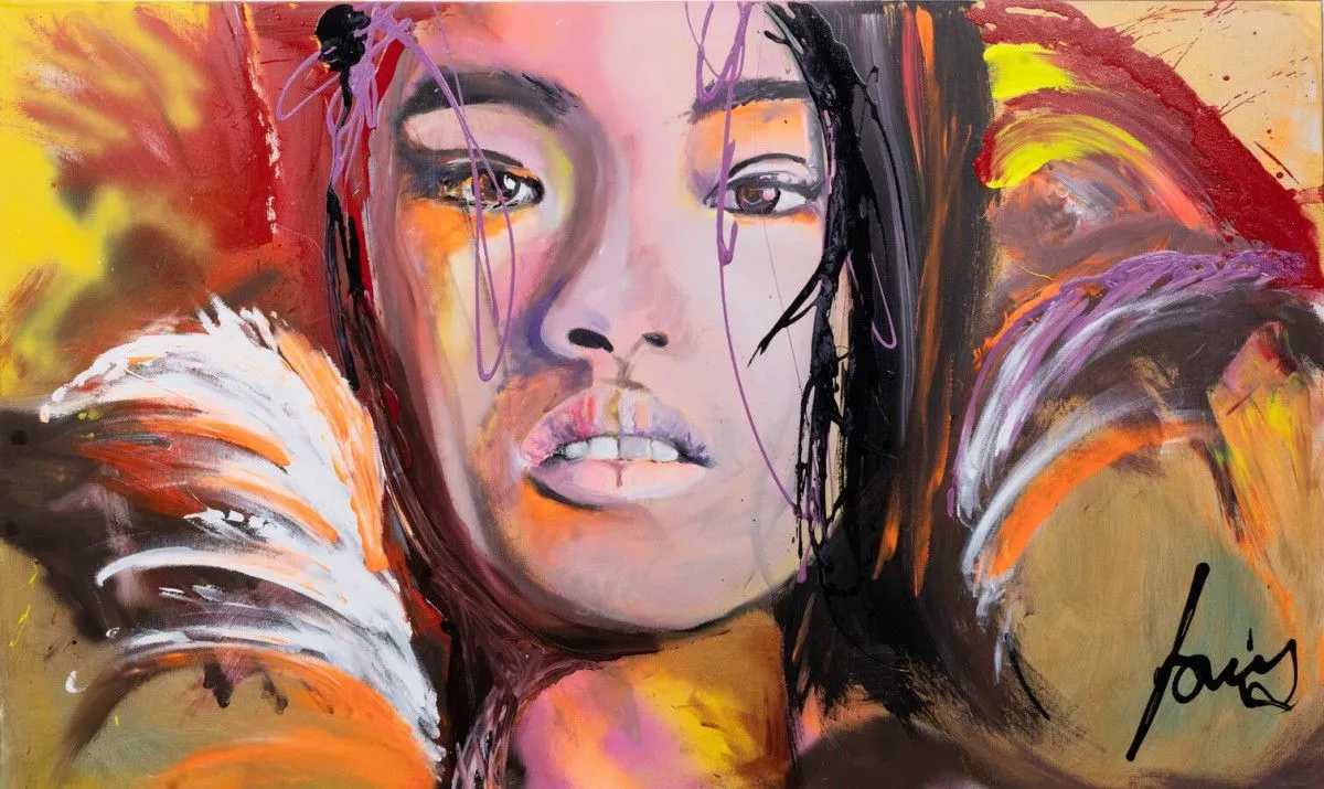 The Fire Princess, œuvre de LOIS Art