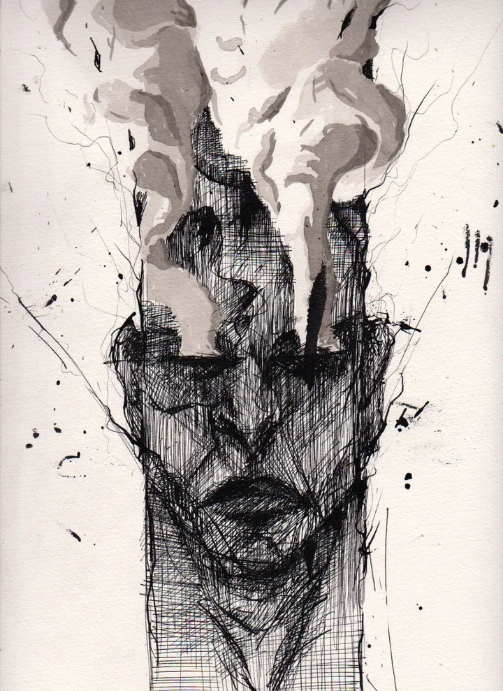 Sans titre 1, artwork by Jordi Buko