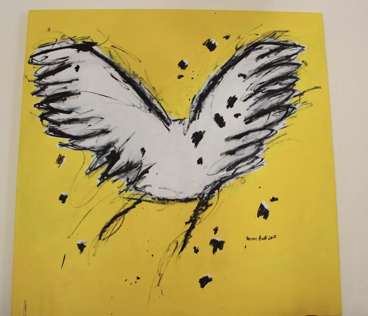 wings, artwork by shereen audi