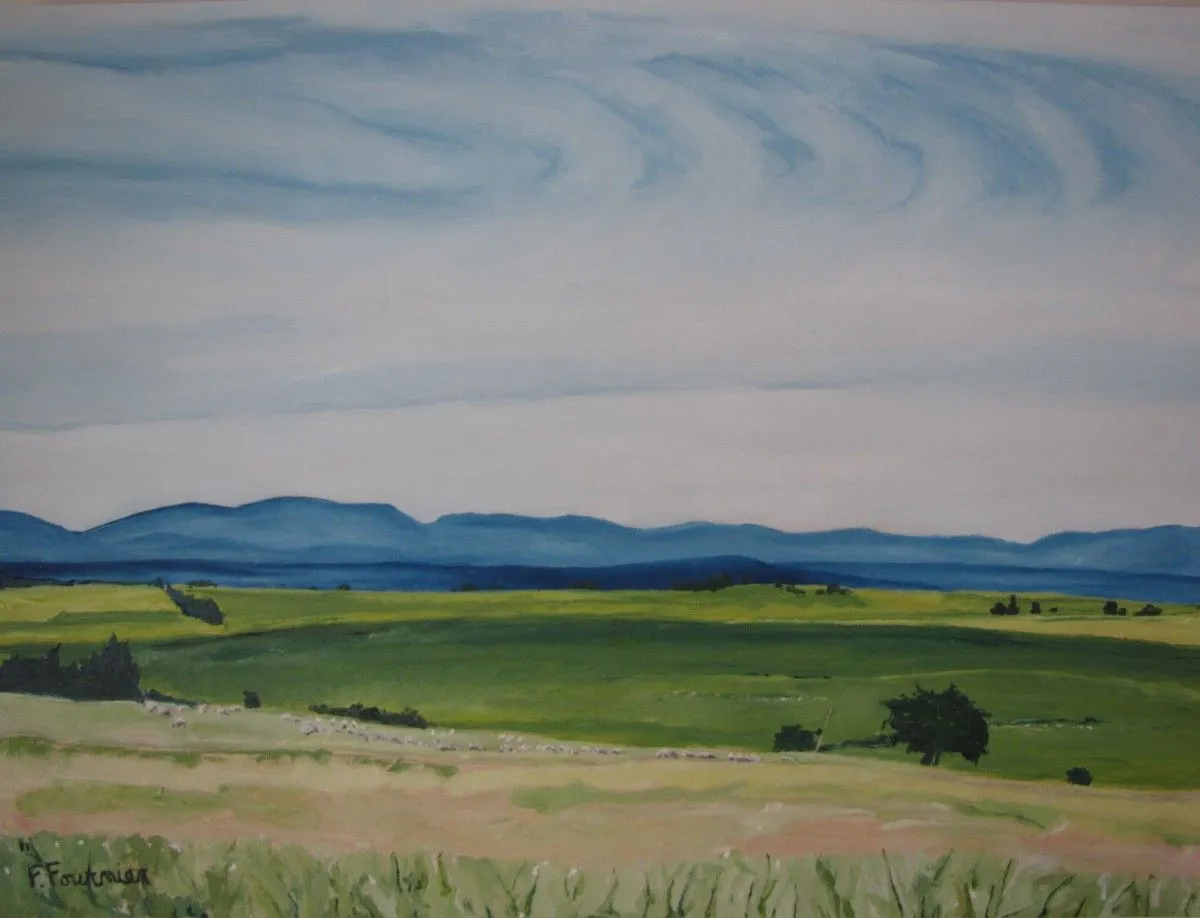 Peacefull Pasture, œuvre de Francois Fournier