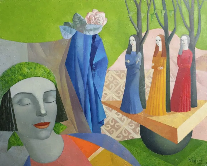 Color dream, œuvre de Marta Shmatava