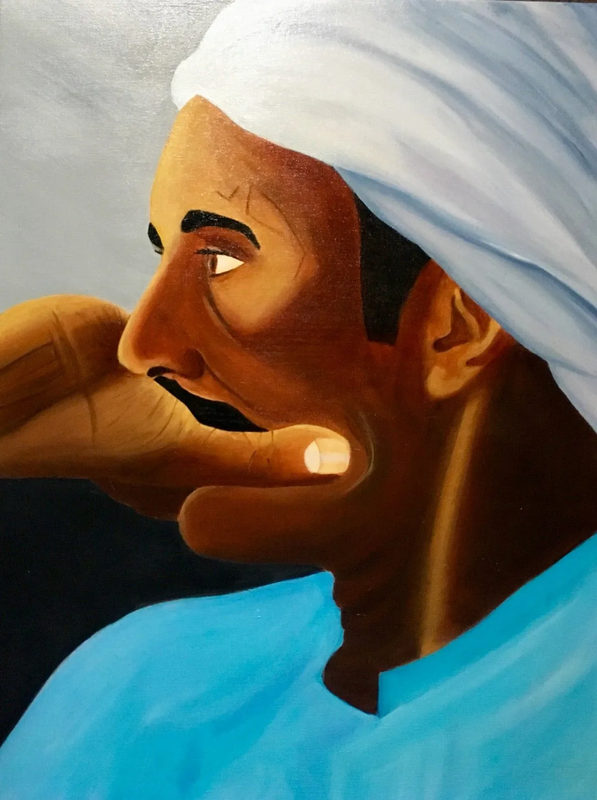 Khalil, artwork by Françoise AUGUSTINE