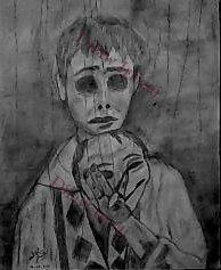 Mask, artwork by walid jaziri