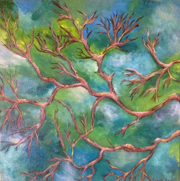 111- à l'aube de la vie, œuvre de Lynda Hamel