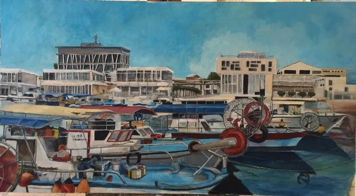 old port limassol, œuvre de Pavlis Stamatis