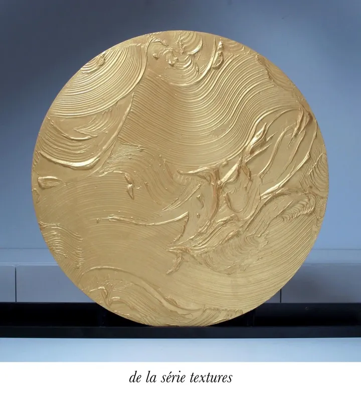 GOLDEN MOON, œuvre de Richard Lalonde