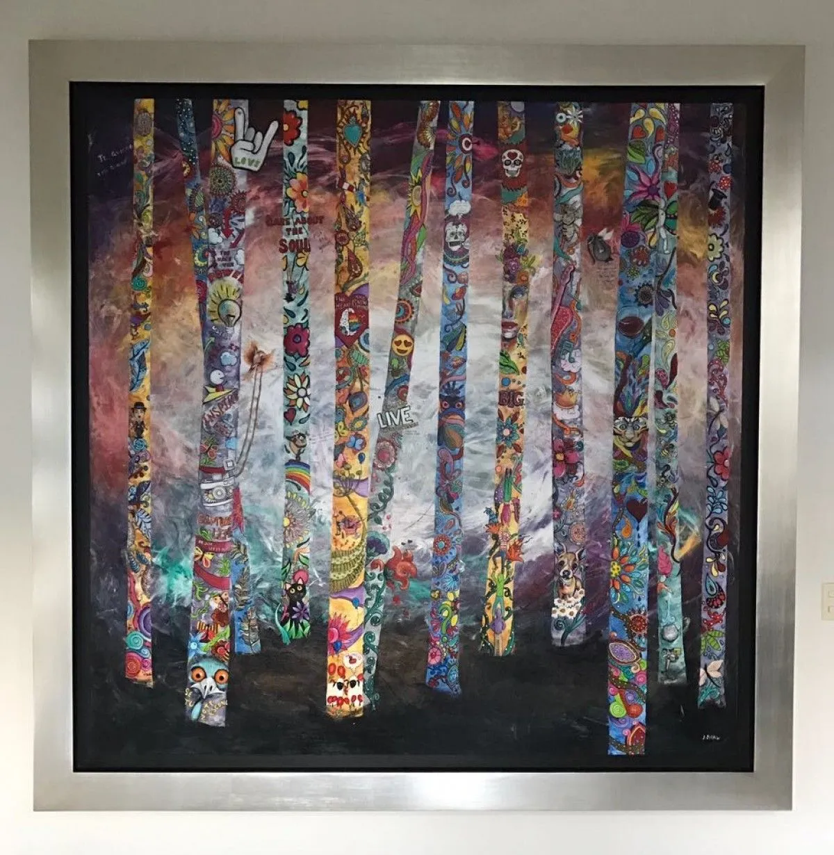 HAPPY SOUL, artwork by Jacqueline Shaw
