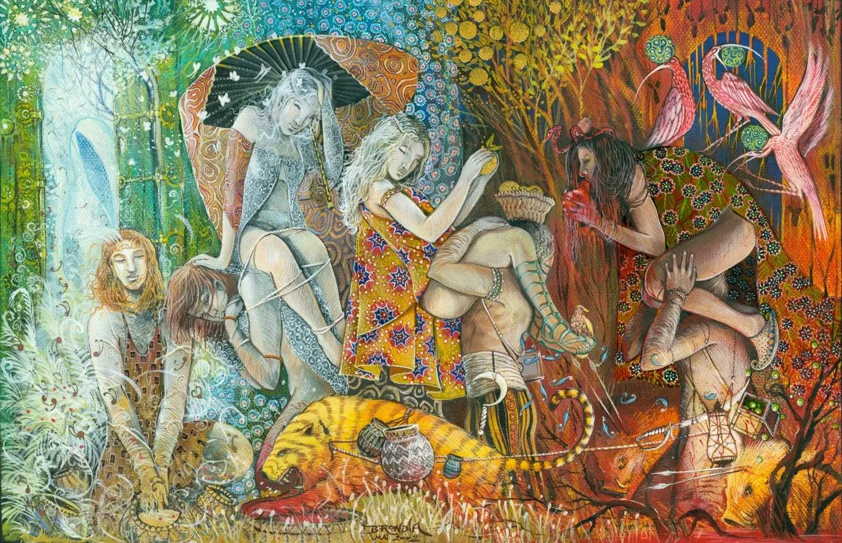 Enfer et Paradis, œuvre de Benoît Rondia