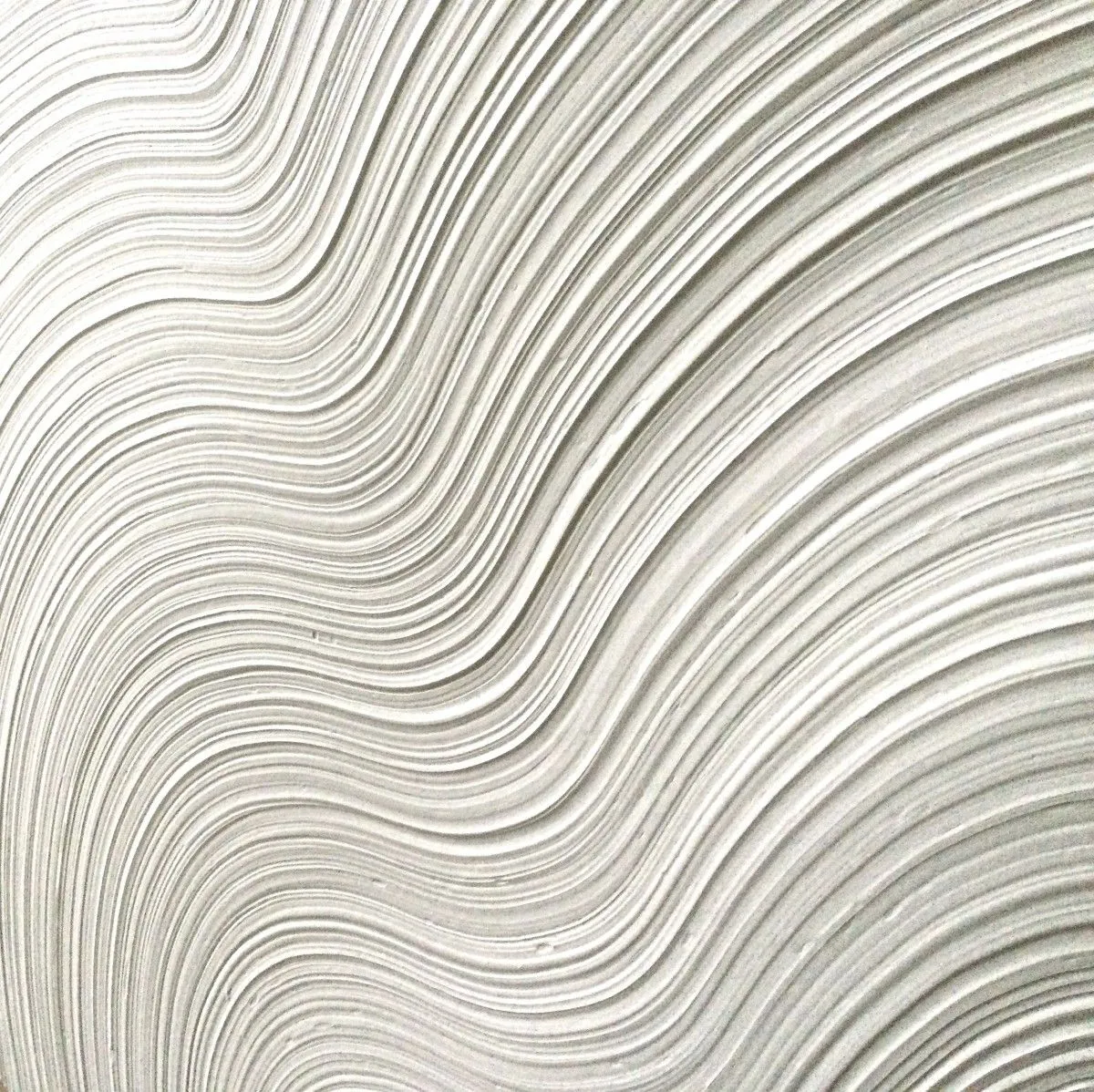 warm white abstract, œuvre de Richard Lalonde