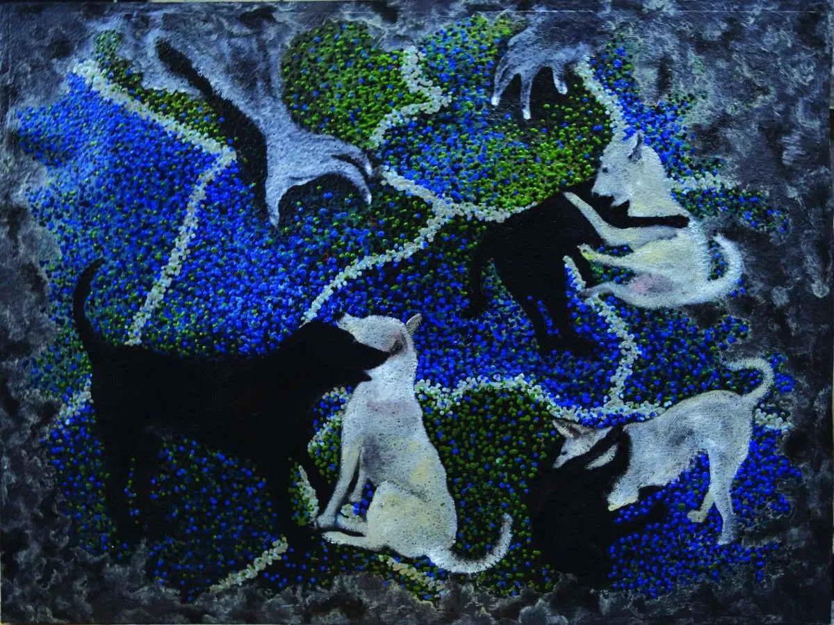 Distructing Nature, artwork by preksha jain