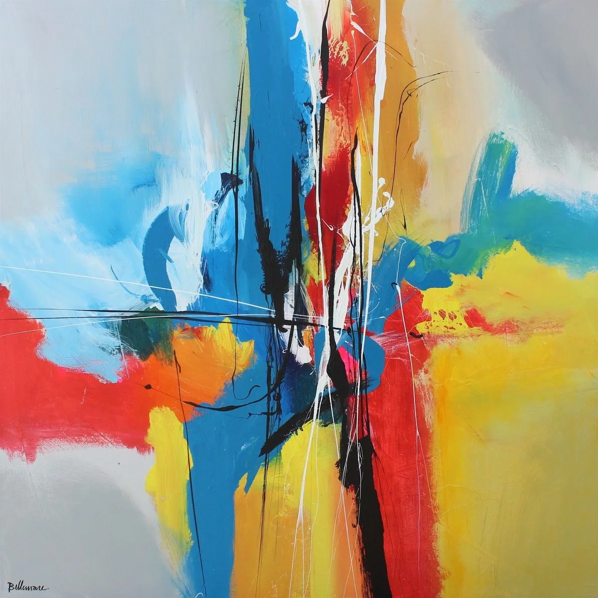 Colorful, artwork by Pierre Bellemare