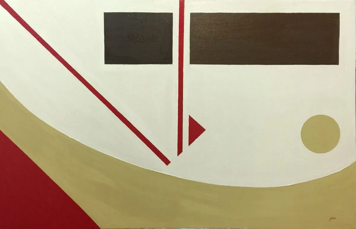 Suprematist Composition of Urbino, artwork by Guilherme Pontes