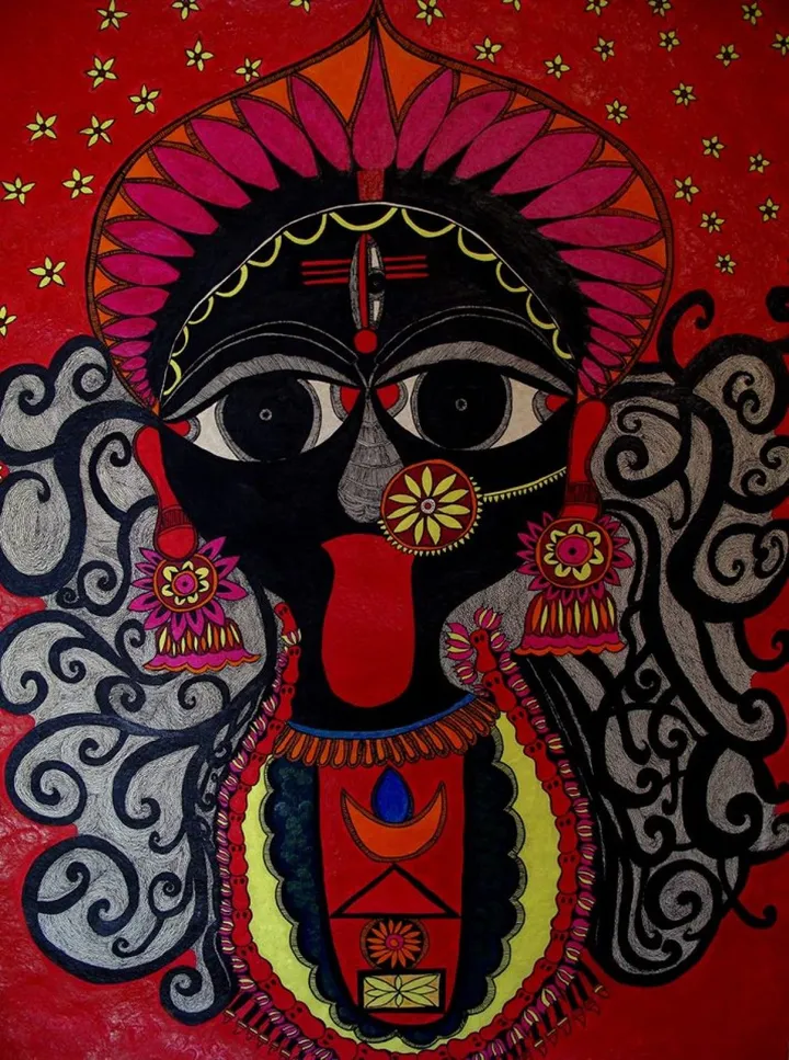 Kali - Madwoman, œuvre de Mariya Arangelova