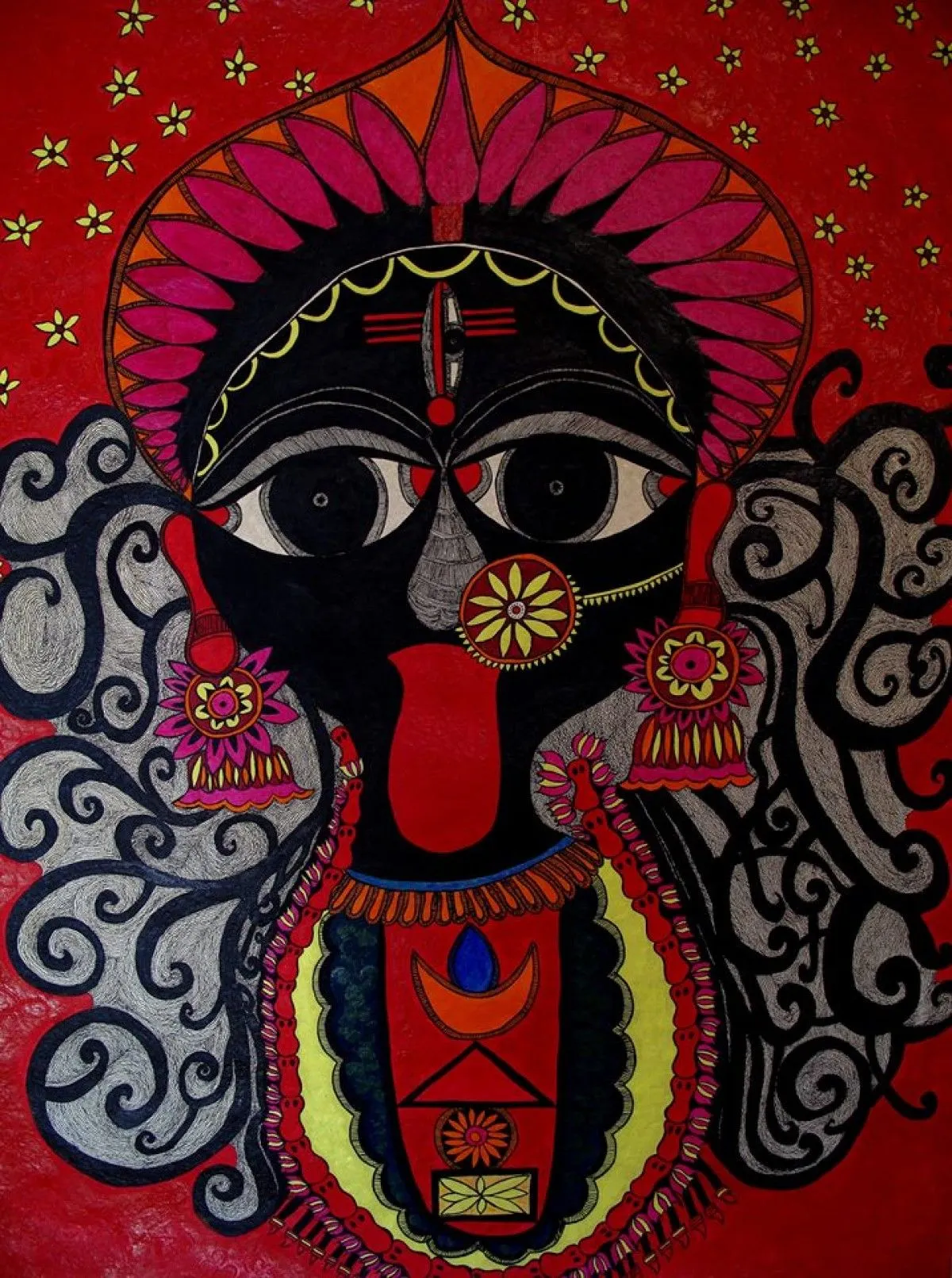 Kali - Madwoman, artwork by Mariya Arangelova