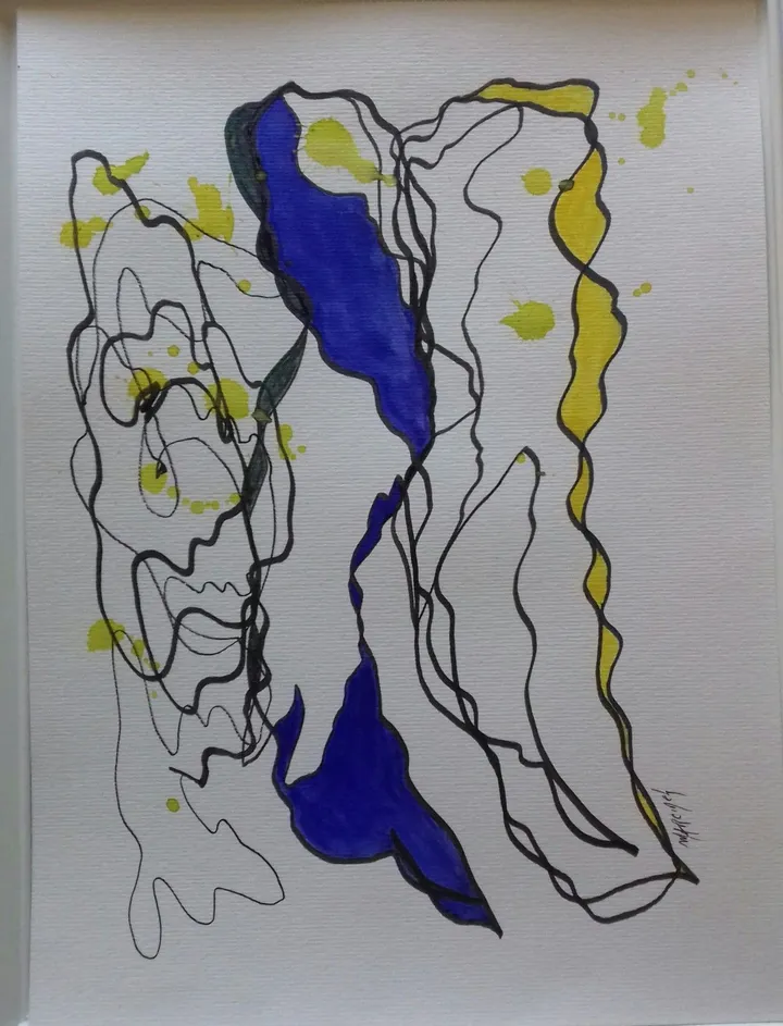 LACHER PRISE 1, œuvre de Renée Marcinek
