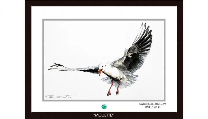"MOUETTE", artwork by Pierre Frutschi