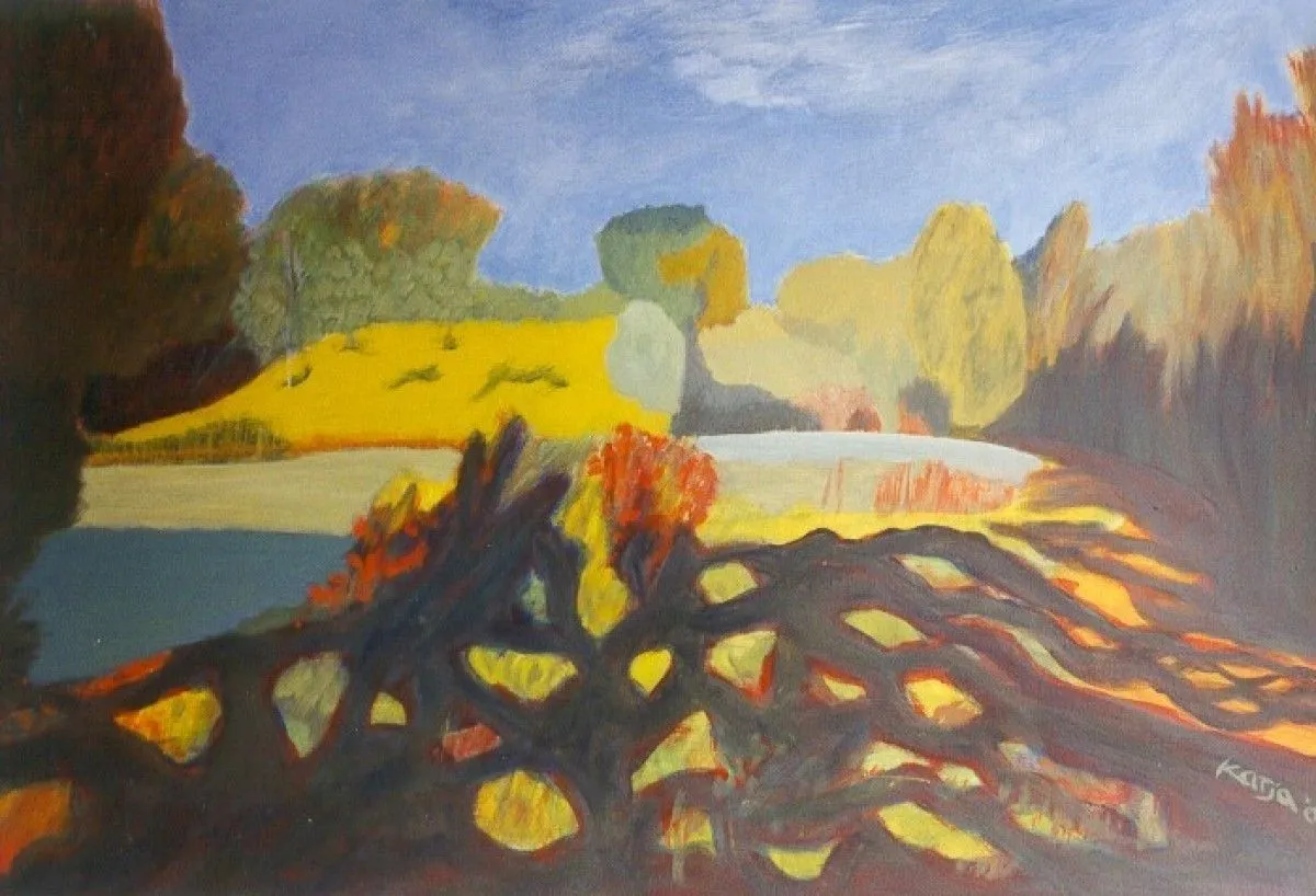 A day in the park (Amsterdam), œuvre de Katja Stienen