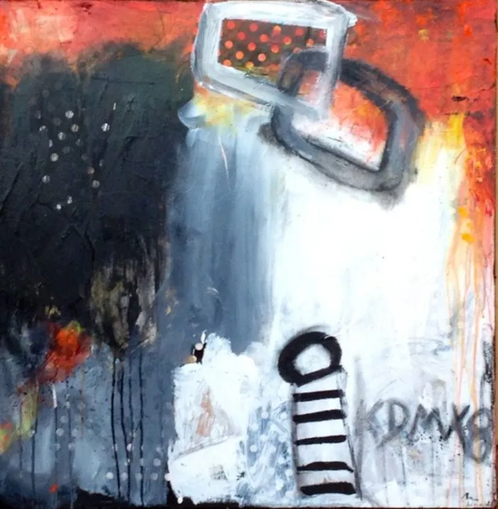 Cracked my own code, artwork by Anne Thériault