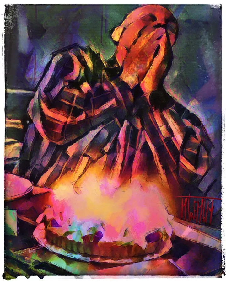 FÊTE SURPRISE & CHANDELLES, artwork by MiCheline Tremblay