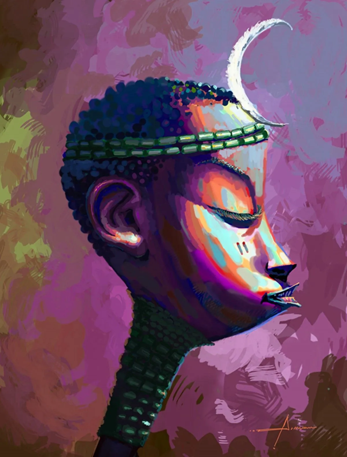 The Prince, artwork by Aimuan Ogboghodo