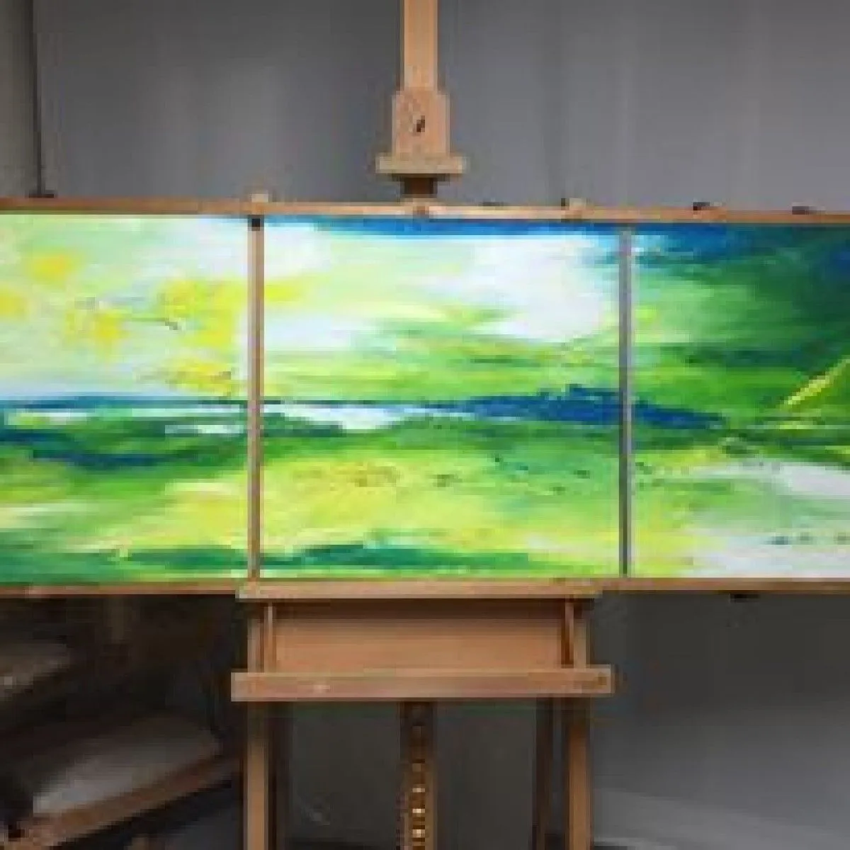 Horizon Gaspésien, œuvre de Marie Bujold