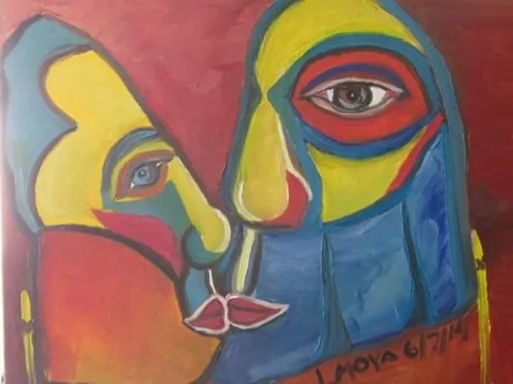 The Engagement, artwork by Ligia Moya